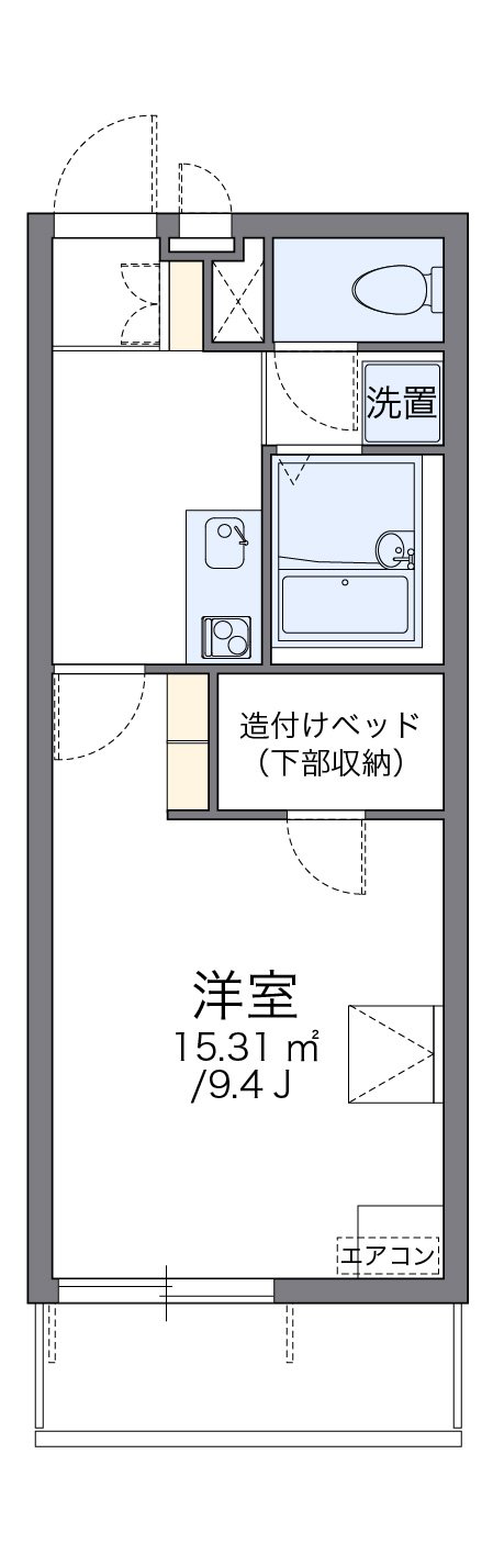 代表的な間取のため実際の間取とは異なる場合があります