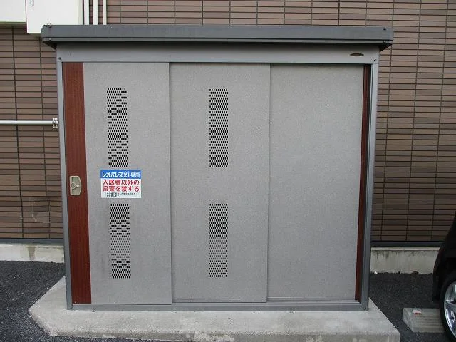 入居者様専用ゴミ庫です。