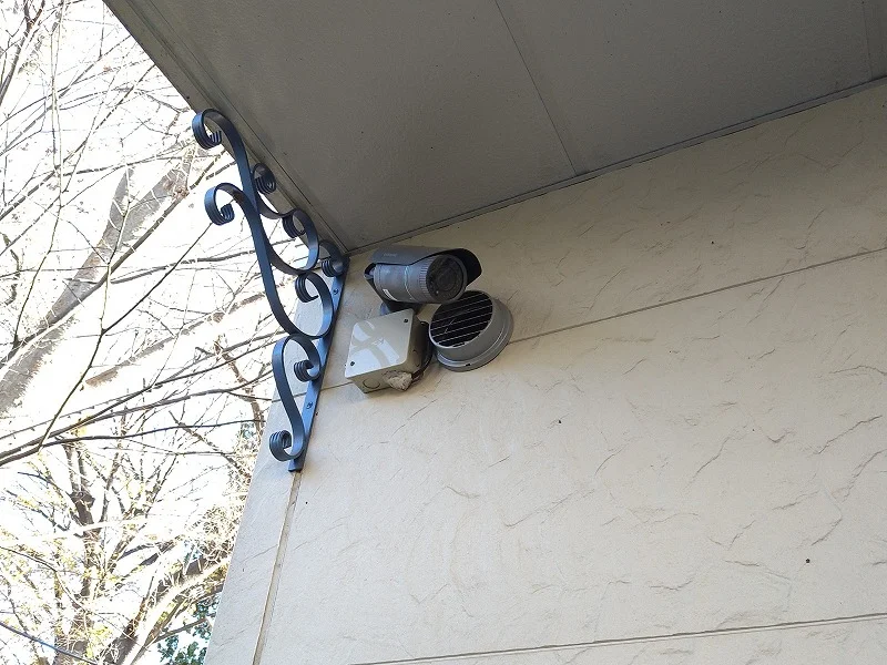 防犯カメラ設置