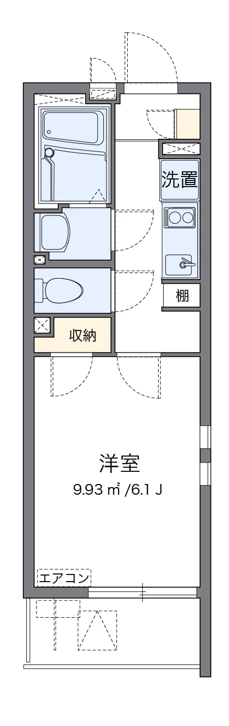 代表的な間取のため実際の間取とは異なる場合があります