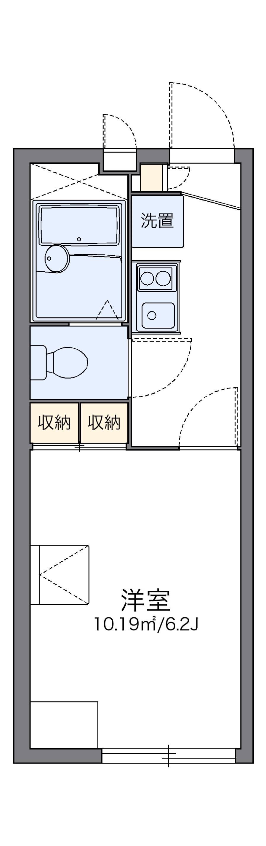 代表的な間取のため実際の間取とは異なる場合があります