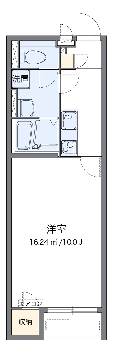 代表的な間取のため実際の間取とは異なる場合があります
