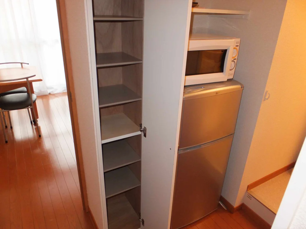 1階はフローリング、2階はじゅうたんです。