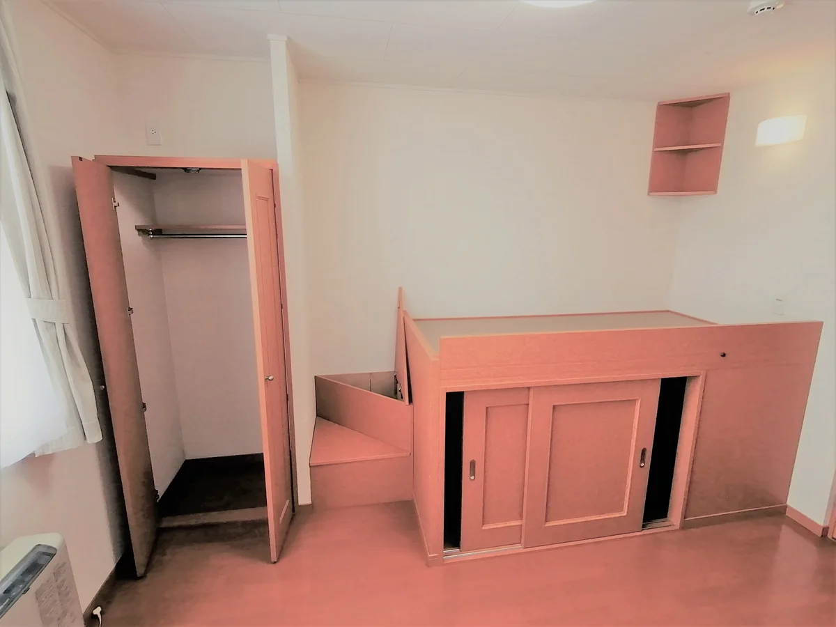 １階はフローリング、2階はカーペットになります。