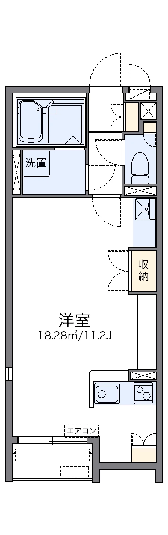 代表的な間取のため実際の間取とは異なる場合があります