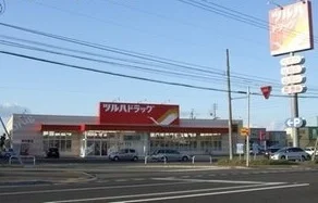 ツルハドラッグまで800m