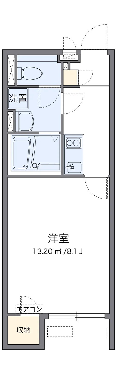 代表的な間取のため実際の間取とは異なる場合があります