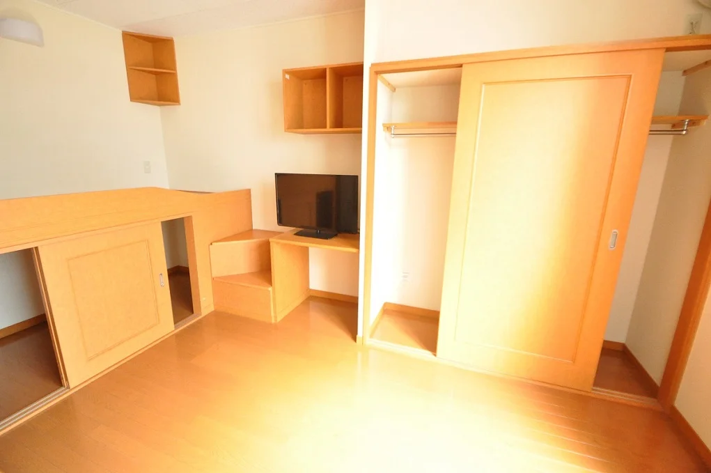 収納スペースもしっかり付いています。