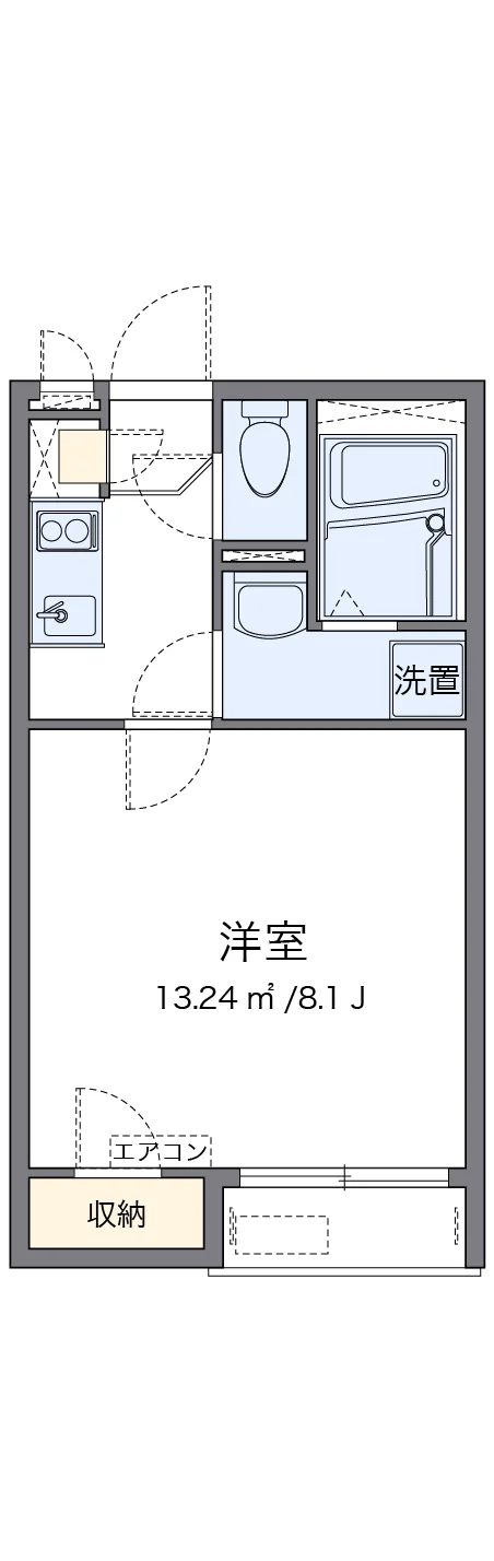 代表的な間取のため実際の間取とは異なる場合があります