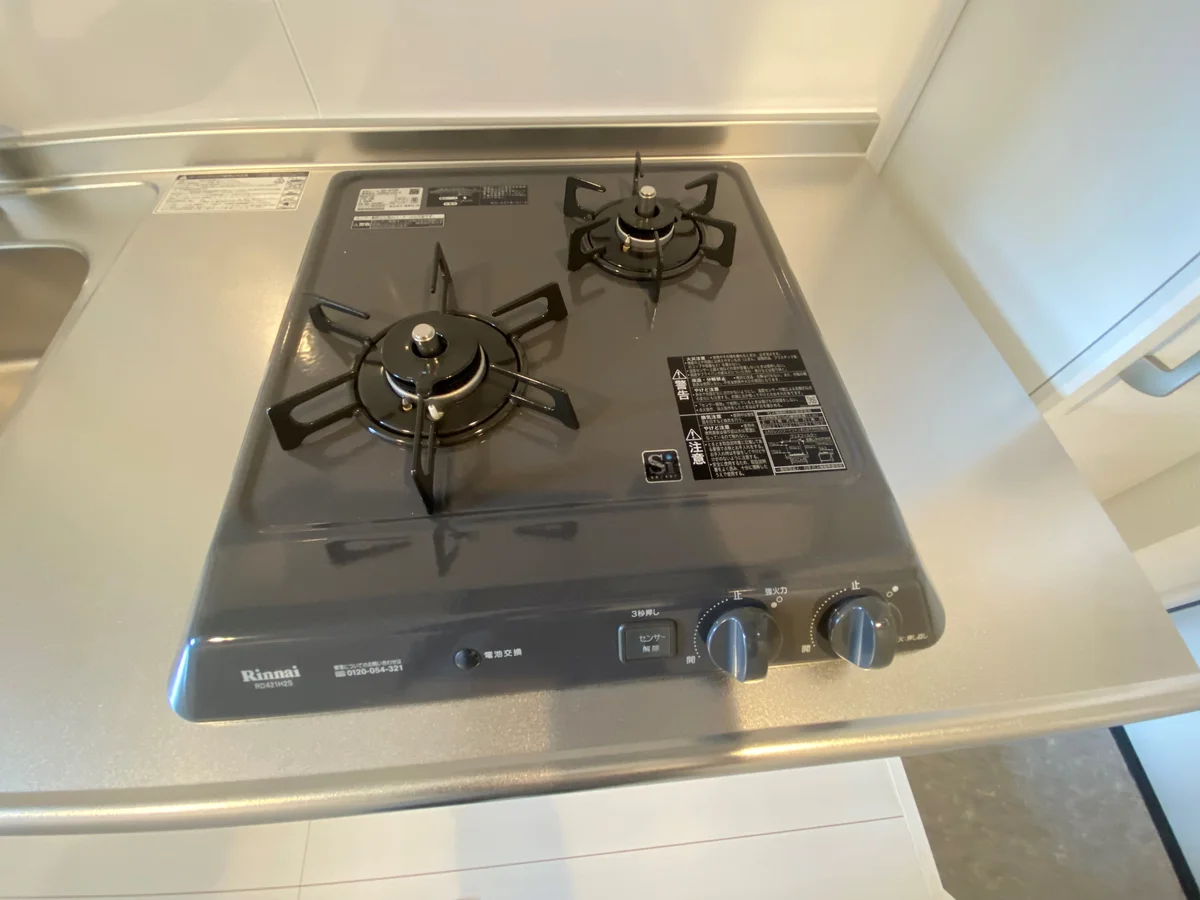 ガスコンロです