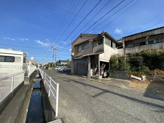 前面道路の写真です。