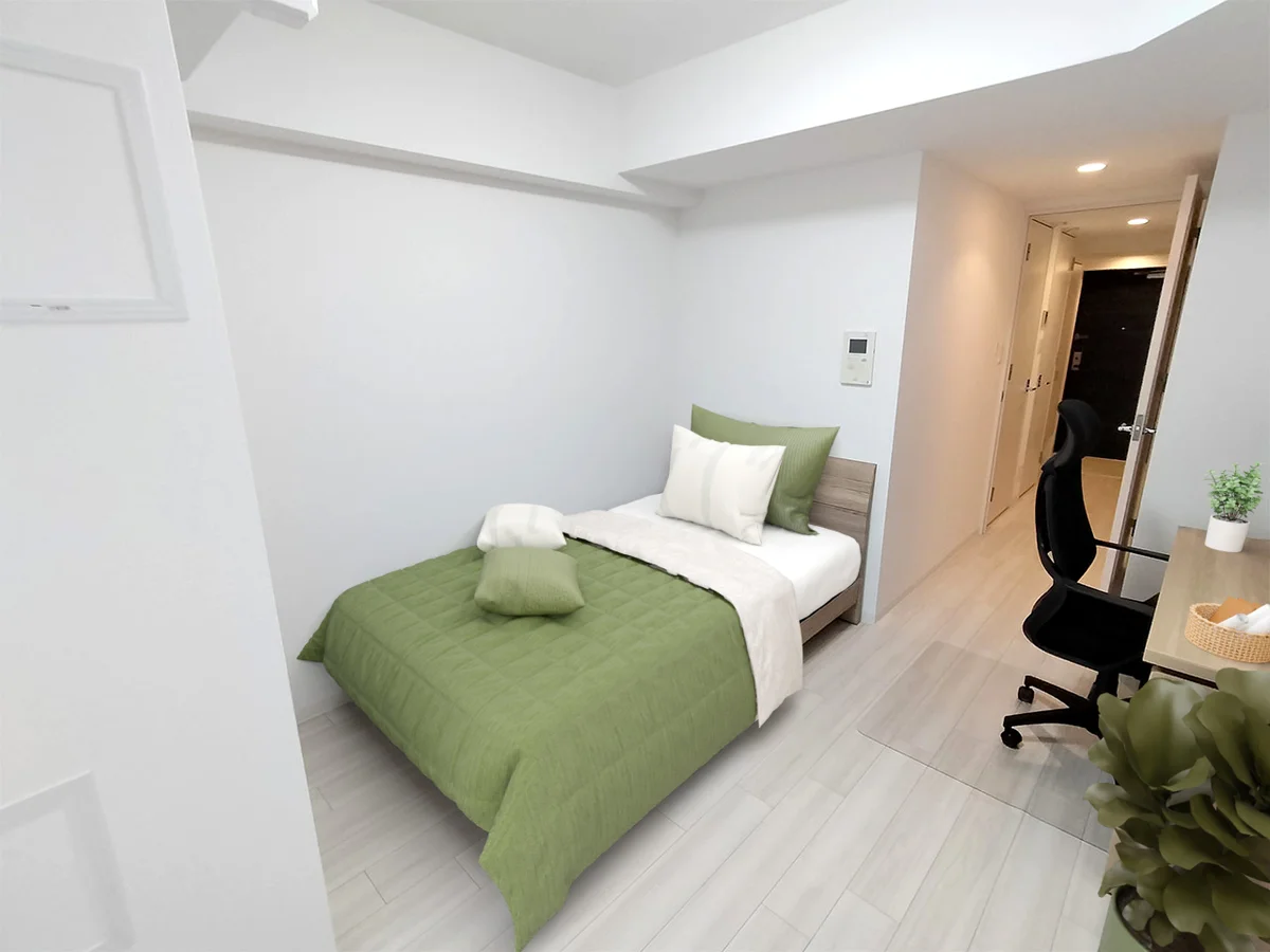 写真はお部屋のイメージです。ラグなどの室内装飾はございません。