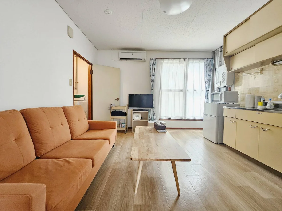 リビングにエアコンがあります