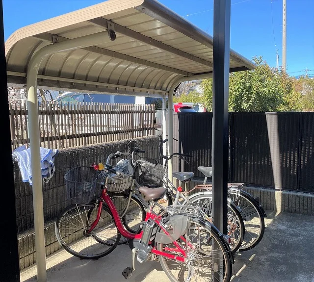 屋根付き駐輪場