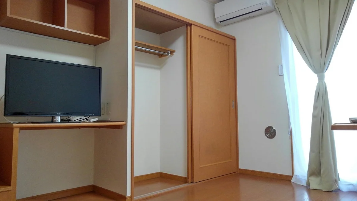 室内に大型収納あり