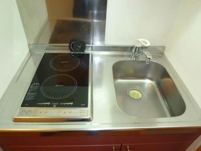 2口電気コンロ