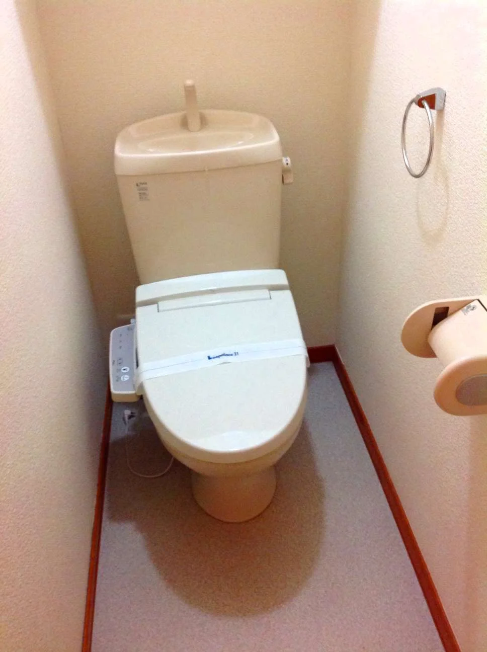 ウォシュレット付きです！