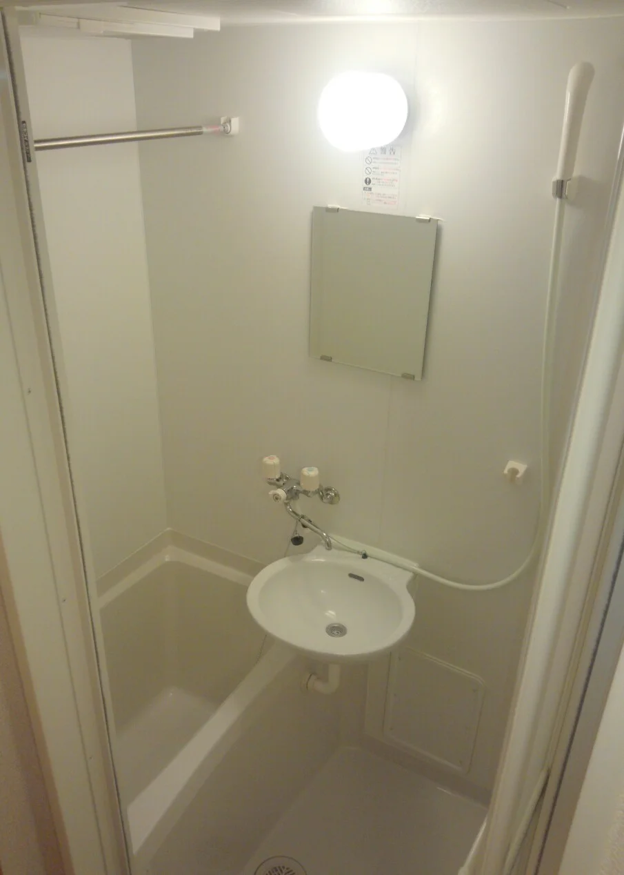 雨の日にも便利な浴室乾燥機付き