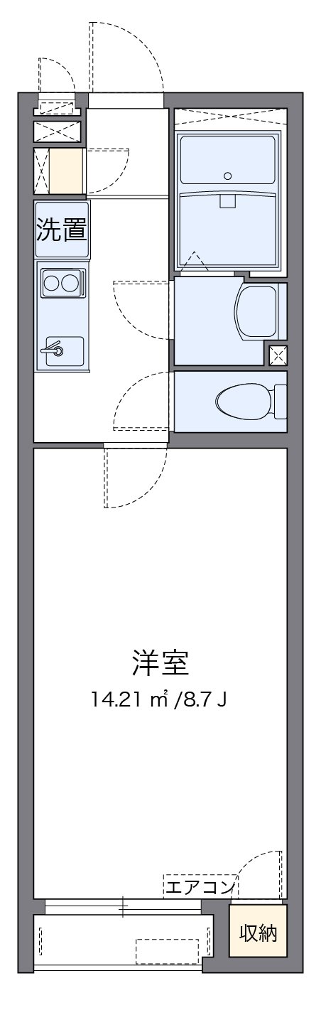 代表的な間取のため実際の間取とは異なる場合があります