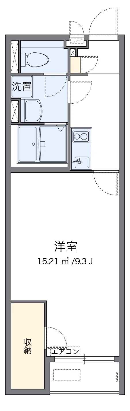 代表的な間取のため実際の間取とは異なる場合があります