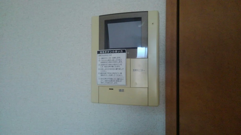 モニター付きインターフォン