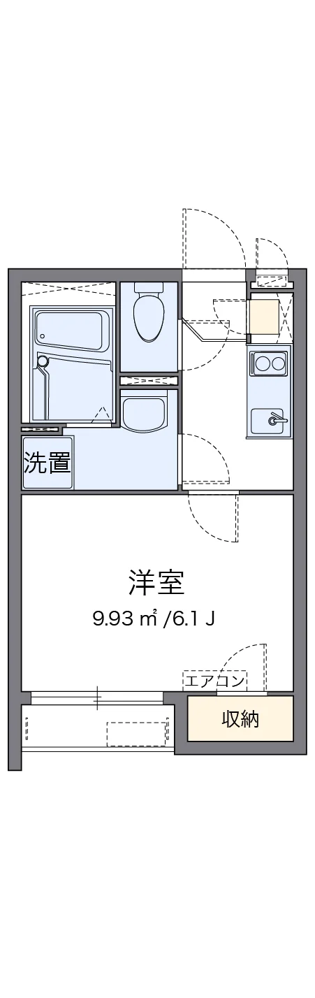 代表的な間取のため実際の間取とは異なる場合があります