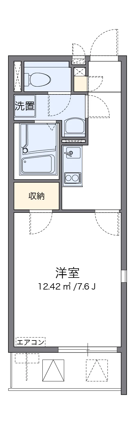 代表的な間取のため実際の間取とは異なる場合があります
