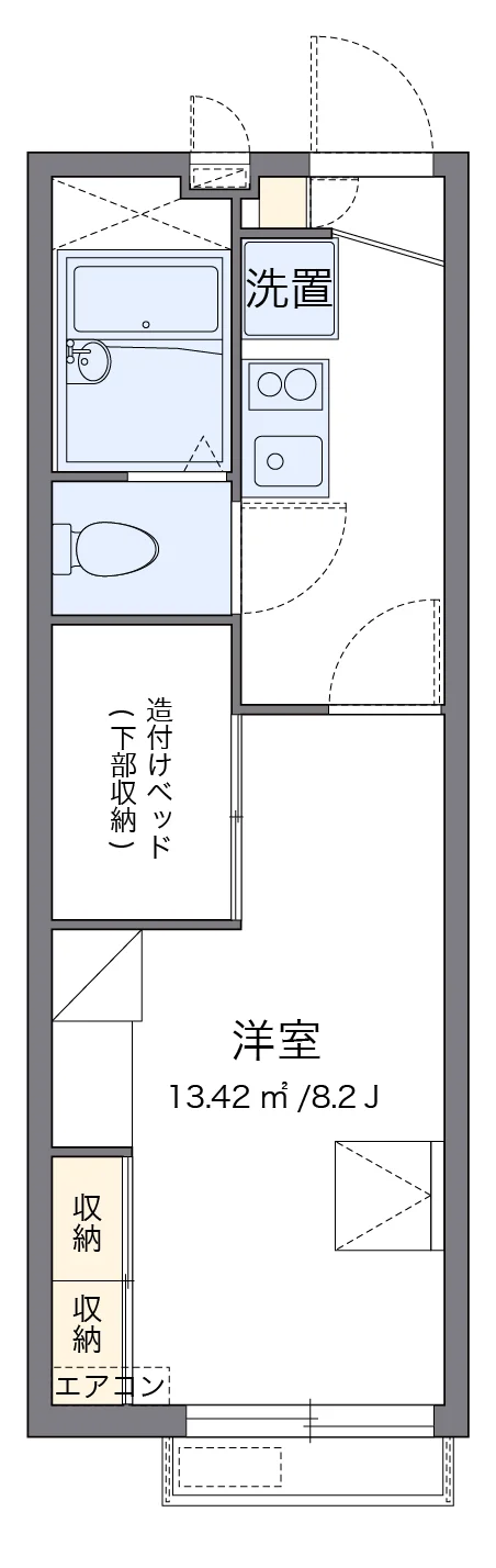 代表的な間取のため実際の間取とは異なる場合があります