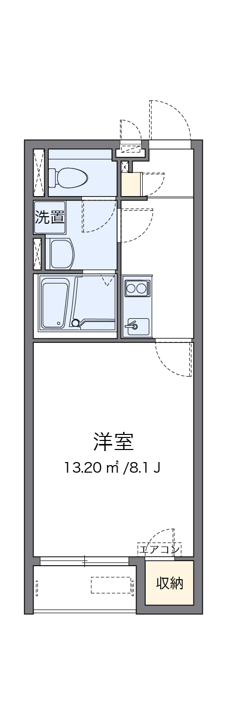 代表的な間取のため実際の間取とは異なる場合があります
