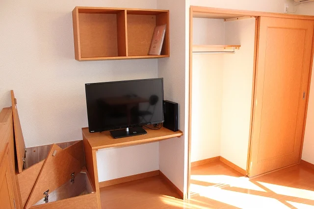 充実の収納スペース