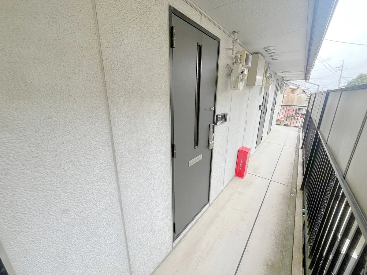 玄関はこんな感じ♪