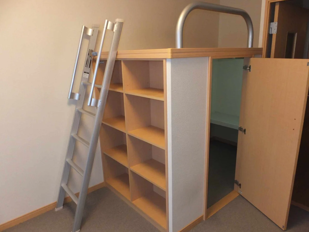 ベット下収納のため部屋がスッキリします！