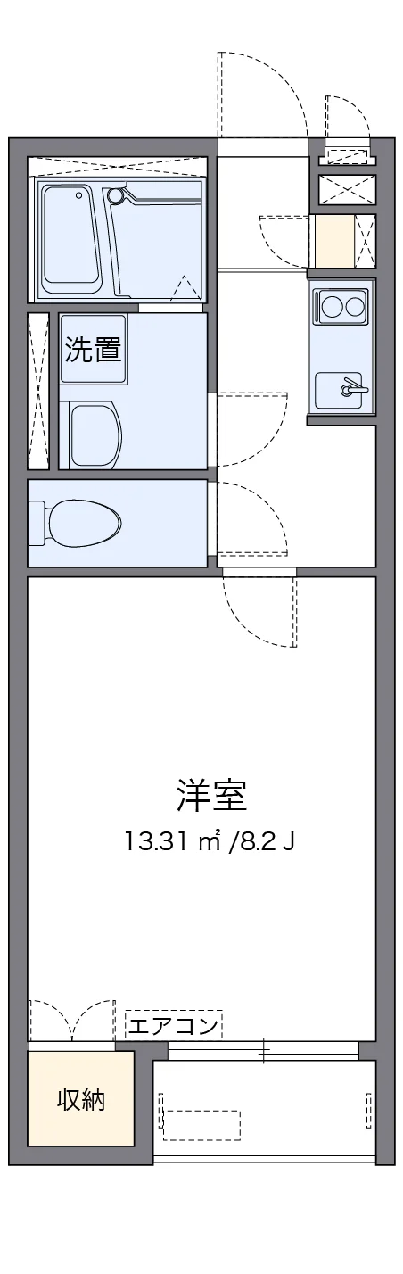 代表的な間取のため実際の間取とは異なる場合があります