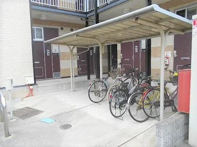 屋根付駐輪場