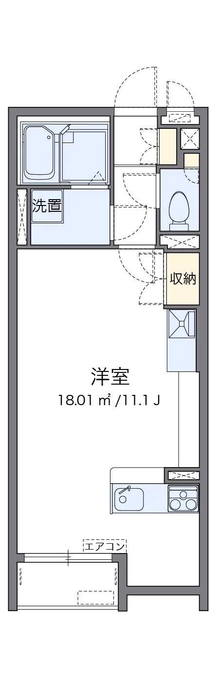 代表的な間取のため実際の間取とは異なる場合があります