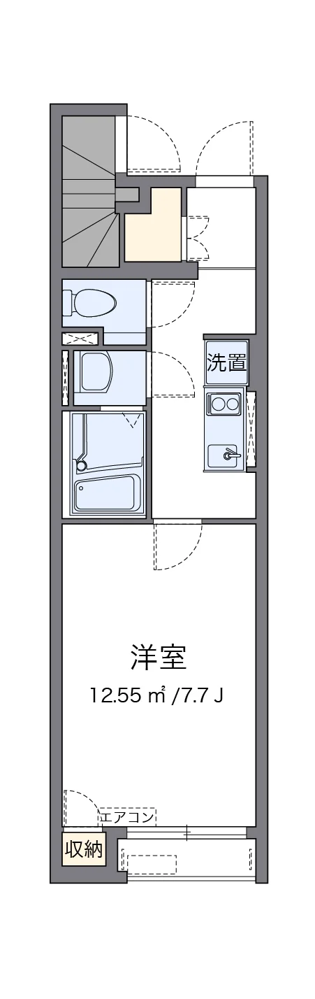 代表的な間取のため実際の間取とは異なる場合があります