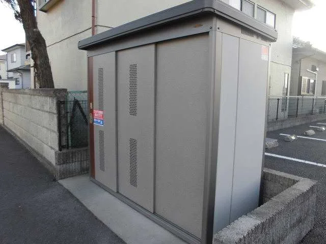 入居者様専用ゴミ庫です。