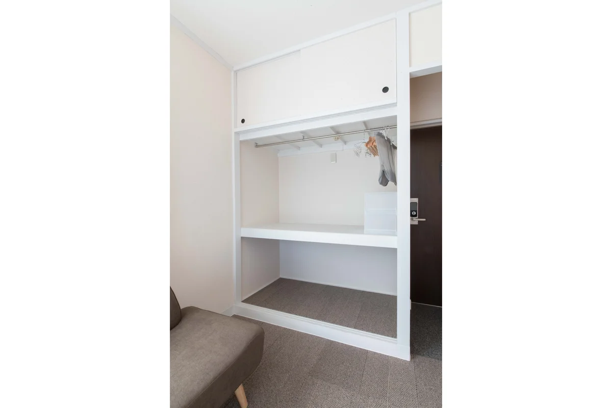 収納は大きく荷物が多い方でも安心ですね。