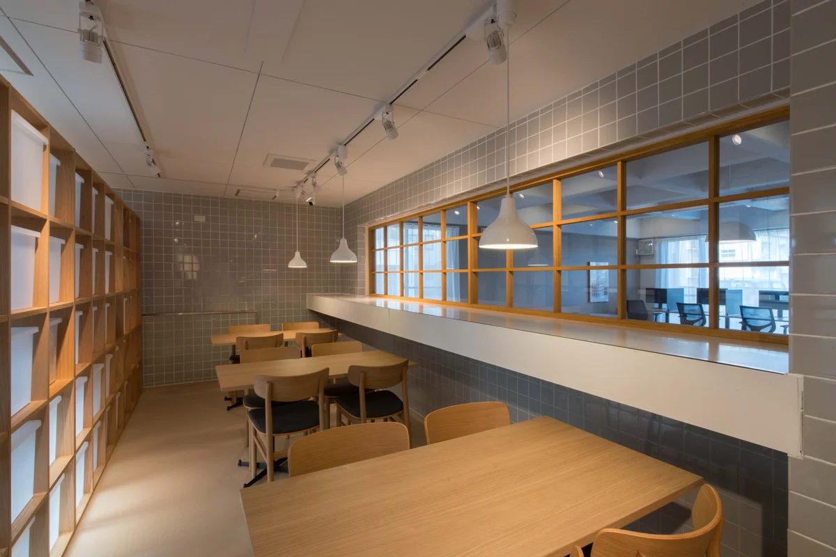 キッチンにもお食事ができるスペースをご用意しました。