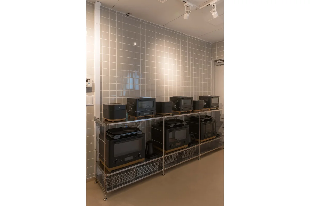 シンプルでシックな家電も揃えています！