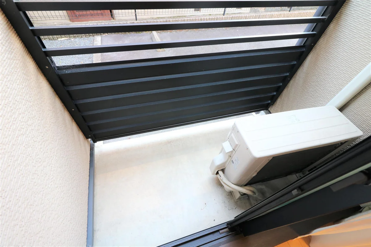 洗濯物を干すには欠かせないバルコニー付き