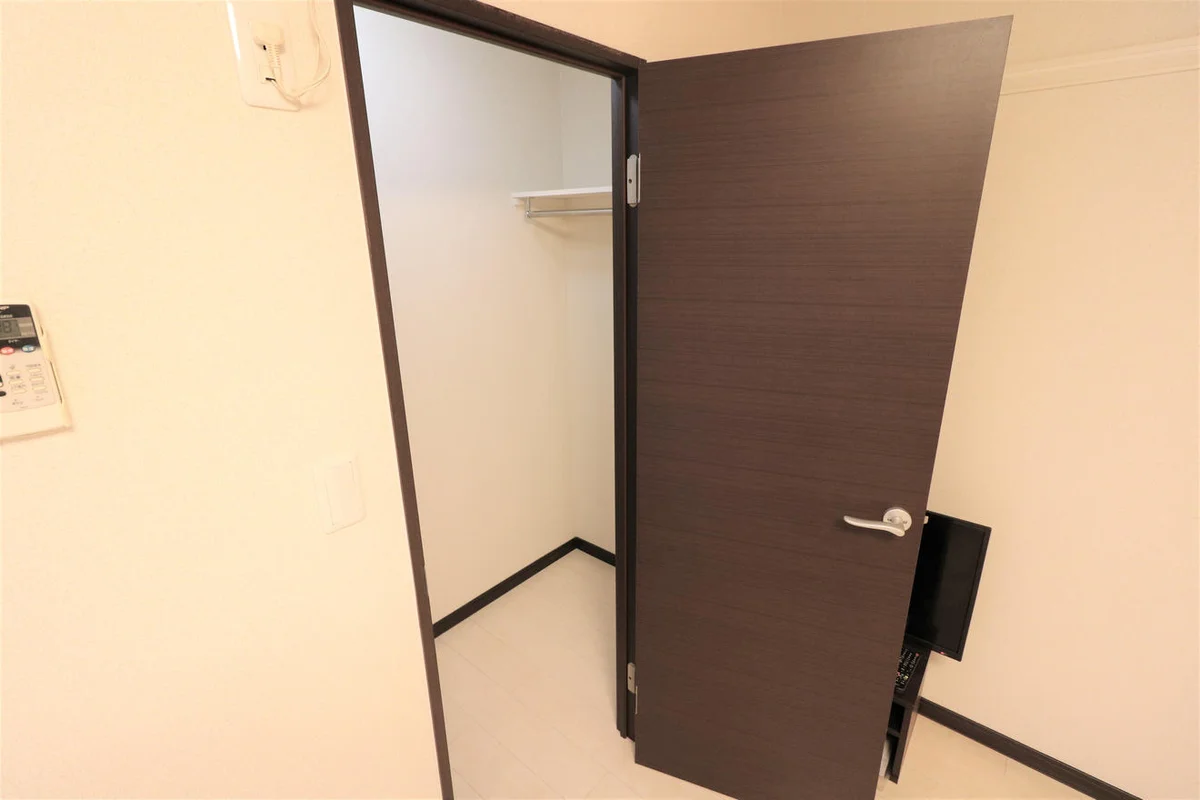 大切な衣類を収納出来るクローゼットを完備！