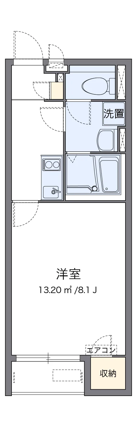 代表的な間取のため実際の間取とは異なる場合があります