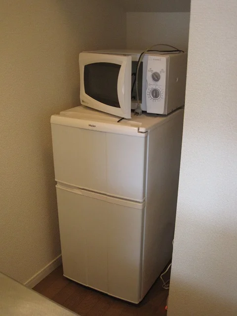 冷蔵庫、電子レンジ