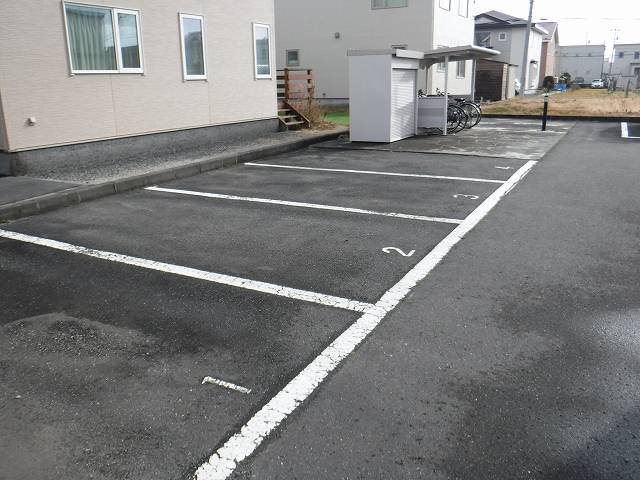 駐車場です