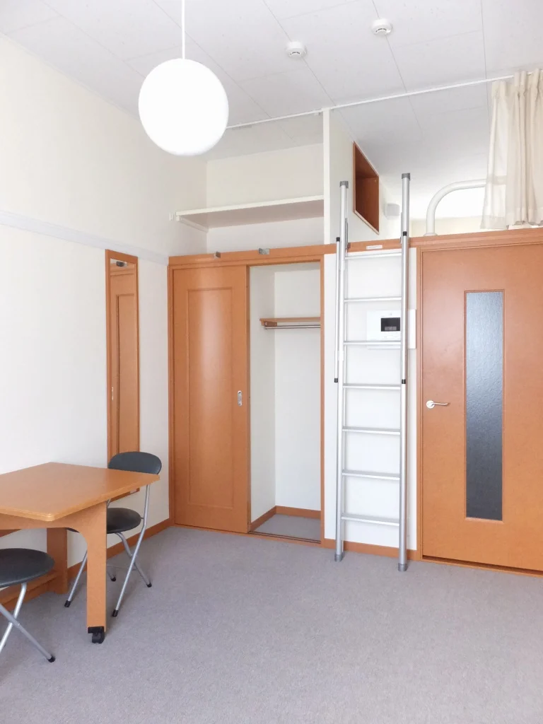 ロフト付きのお部屋です。