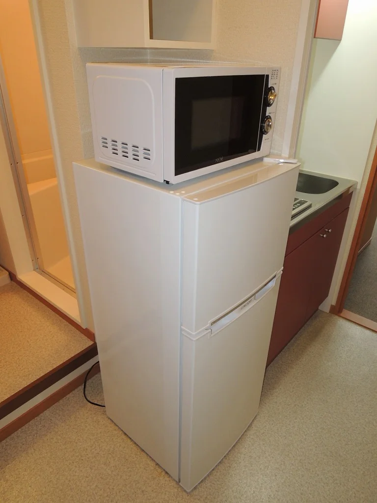 電子レンジ・冷蔵庫設置済みです。