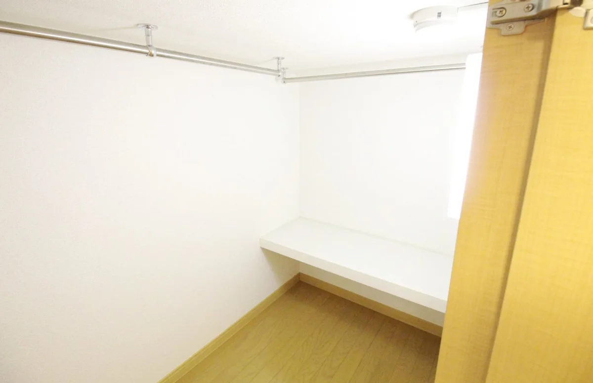 クローゼットも完備！