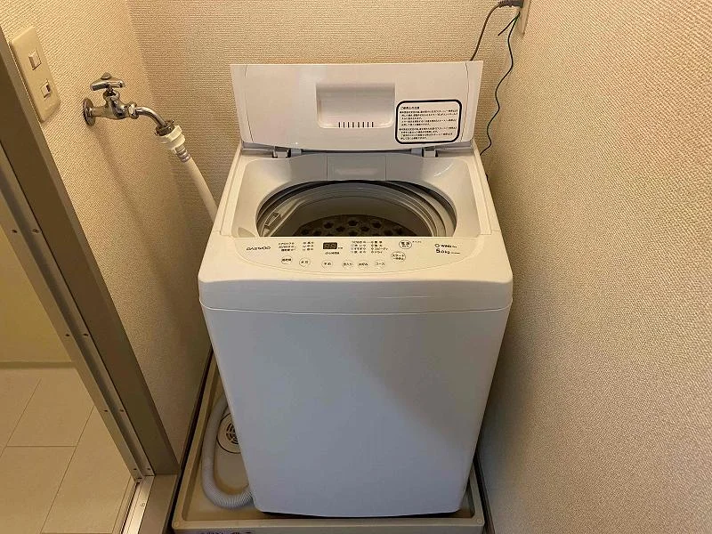 ※同タイプ部屋の写真となります（洗濯機）