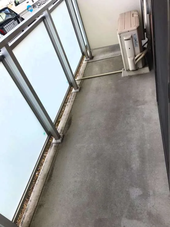 ベランダ付きです。